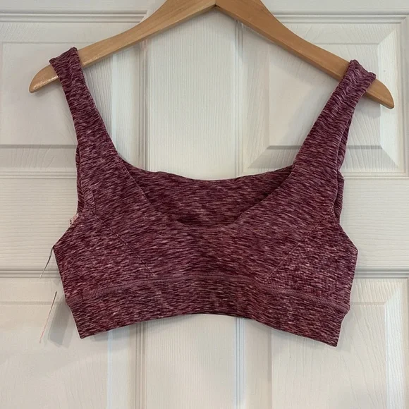 NWT Free People Winter Wonders Bra in Winterberry, size M/L - Picture 5 of 8